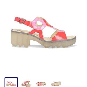 NEW w/out Box Fly London Hook & Loop Sandals